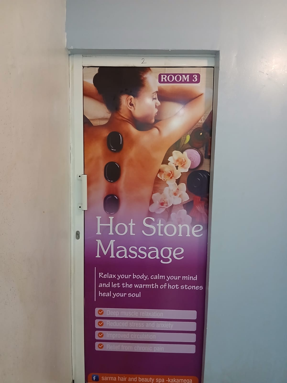 Hot Stone Massage — Room 3
